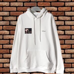 off-white White hoodie